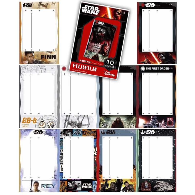 Fujifilm Instax Mini Star Wars Limited Edition Instant 10 пленка для Fuji 7s 8 + 9 25 50s 70 90 300 SP-1 2 принтера |
