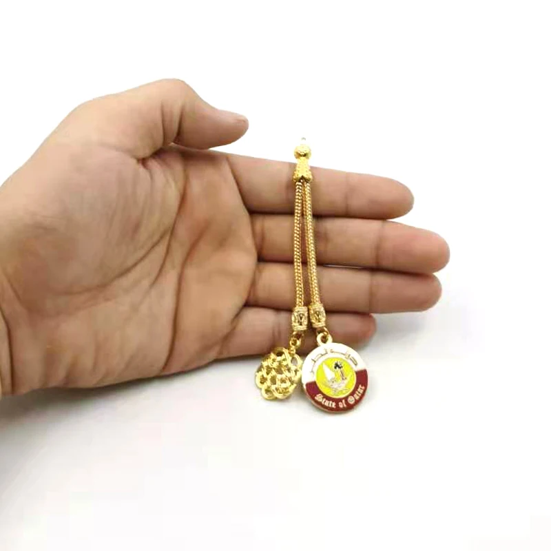 Золотой катарский значок-подвеска подарок на национальный день Национальная