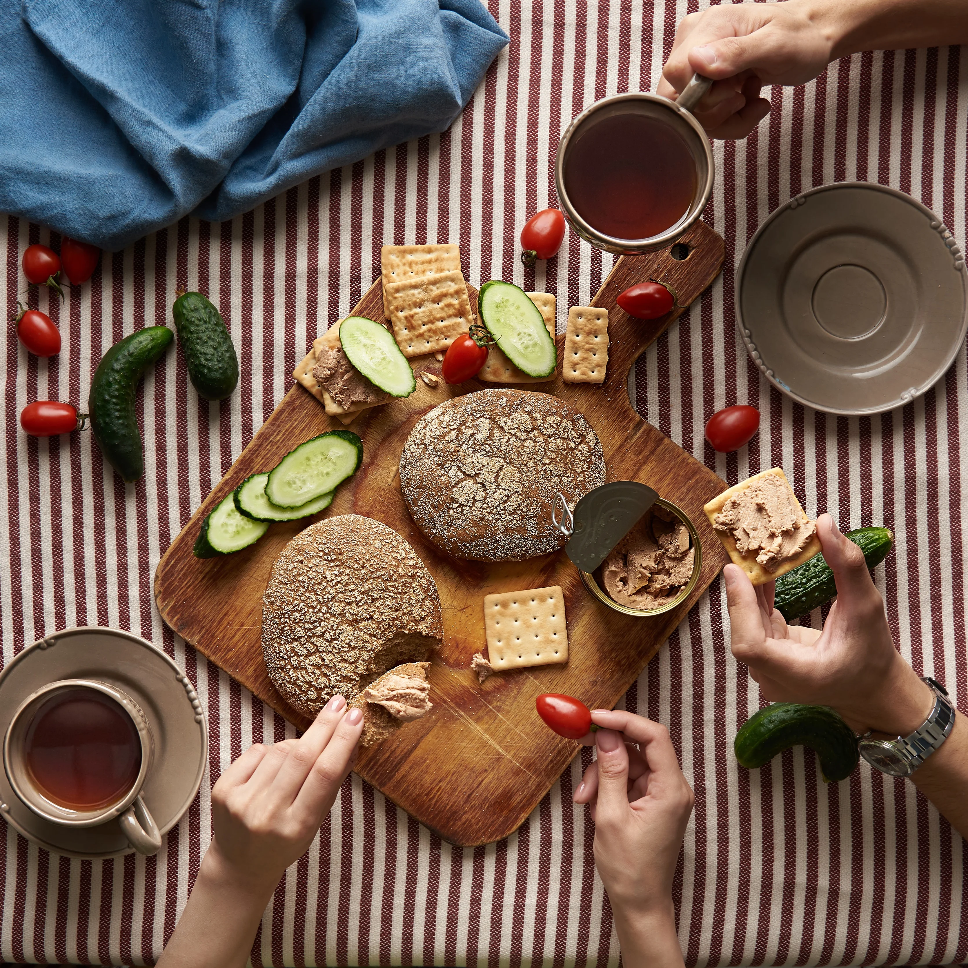 Паштет Мясничий из индейки со сливочным маслом Халяль 240 г. ж/б | Продукты