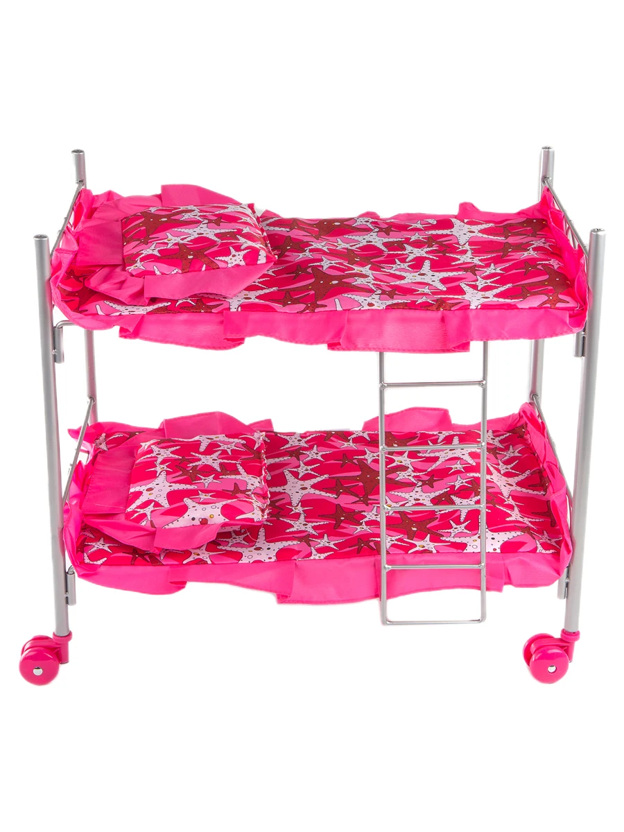 Кукольная кровать-игрушки для детей кукольная кровать двойных кукол подходит