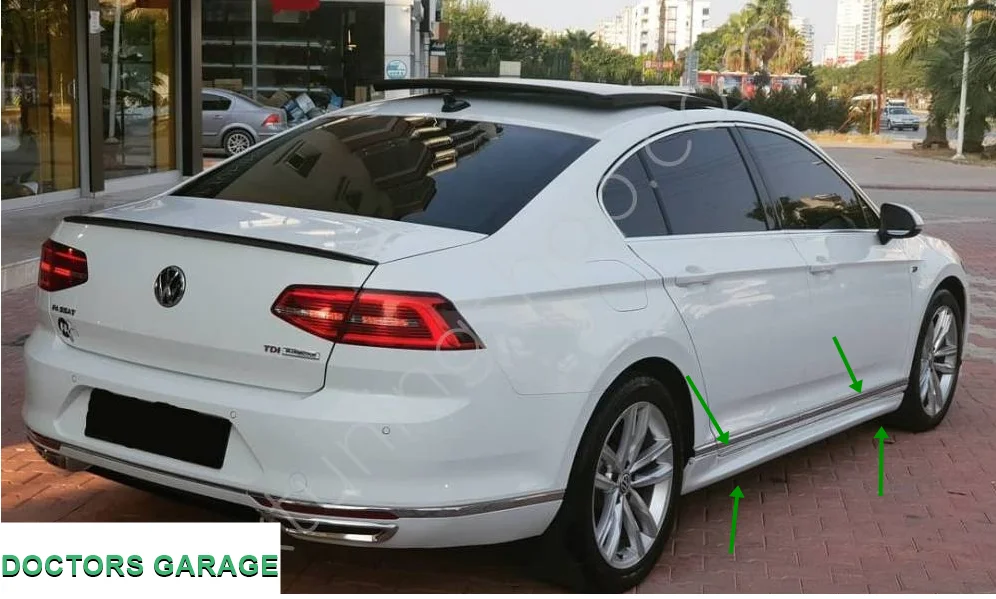 Для Volkswagen Passat B8 подоконник сбоку бампер крепления 2015 2016 2017 2018 2019 2020 2 предмета все