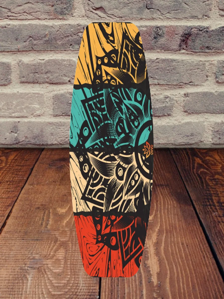 

Wooden Balance Board, Surfing, Skating, Fitness, Yoga, skateboard Snowboard for Training and Coordination Exercise Portable Equipment