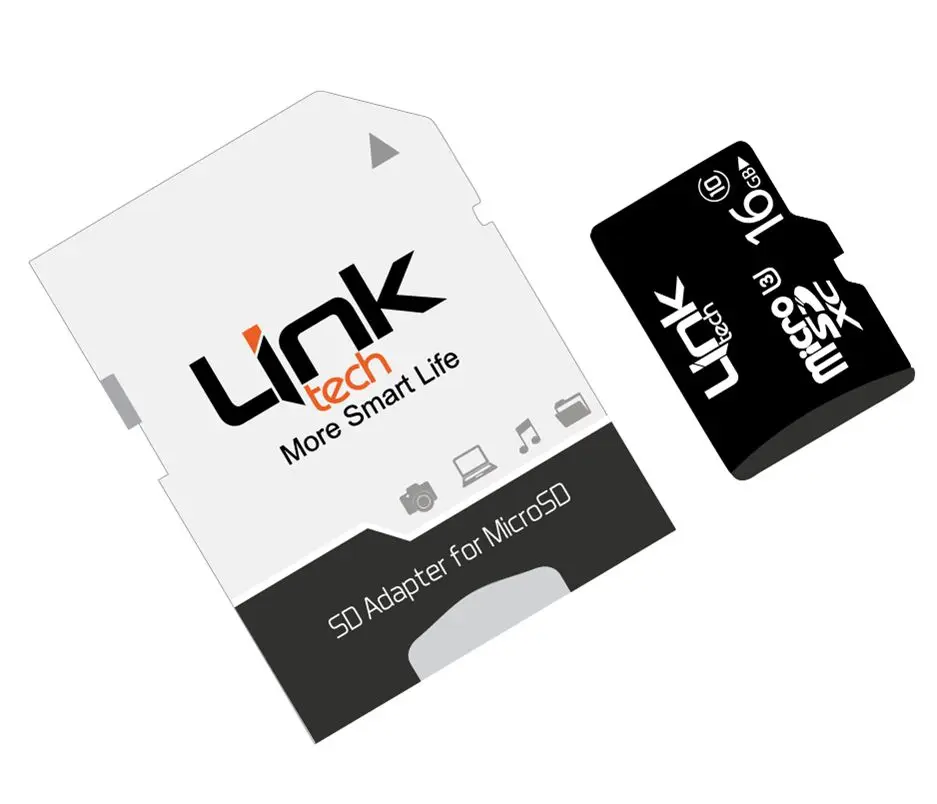 

Linktech LMC-M109 16 GB MicroSDHC UHS-I Memory Card + Adapter