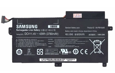 Аккумулятор для Samsung 370R5E 370R4E 450R5V 470R5E 510R5E (AA-PBVN3AB) 3780mAh 11.4V ORG |