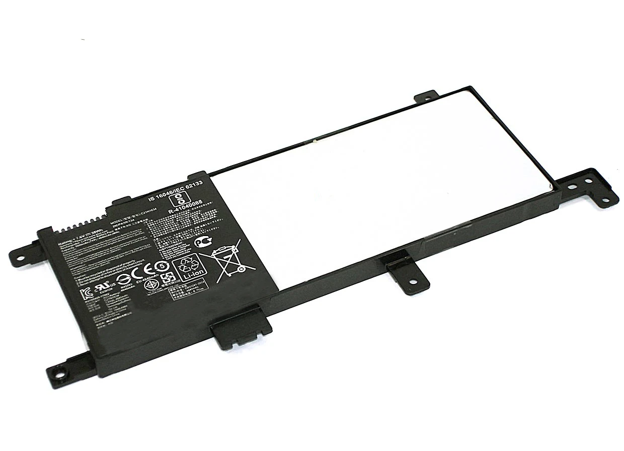 Аккумуляторная батарея для ноутбука Asus X542U (C21N1634) 7.6V 5000mAh |