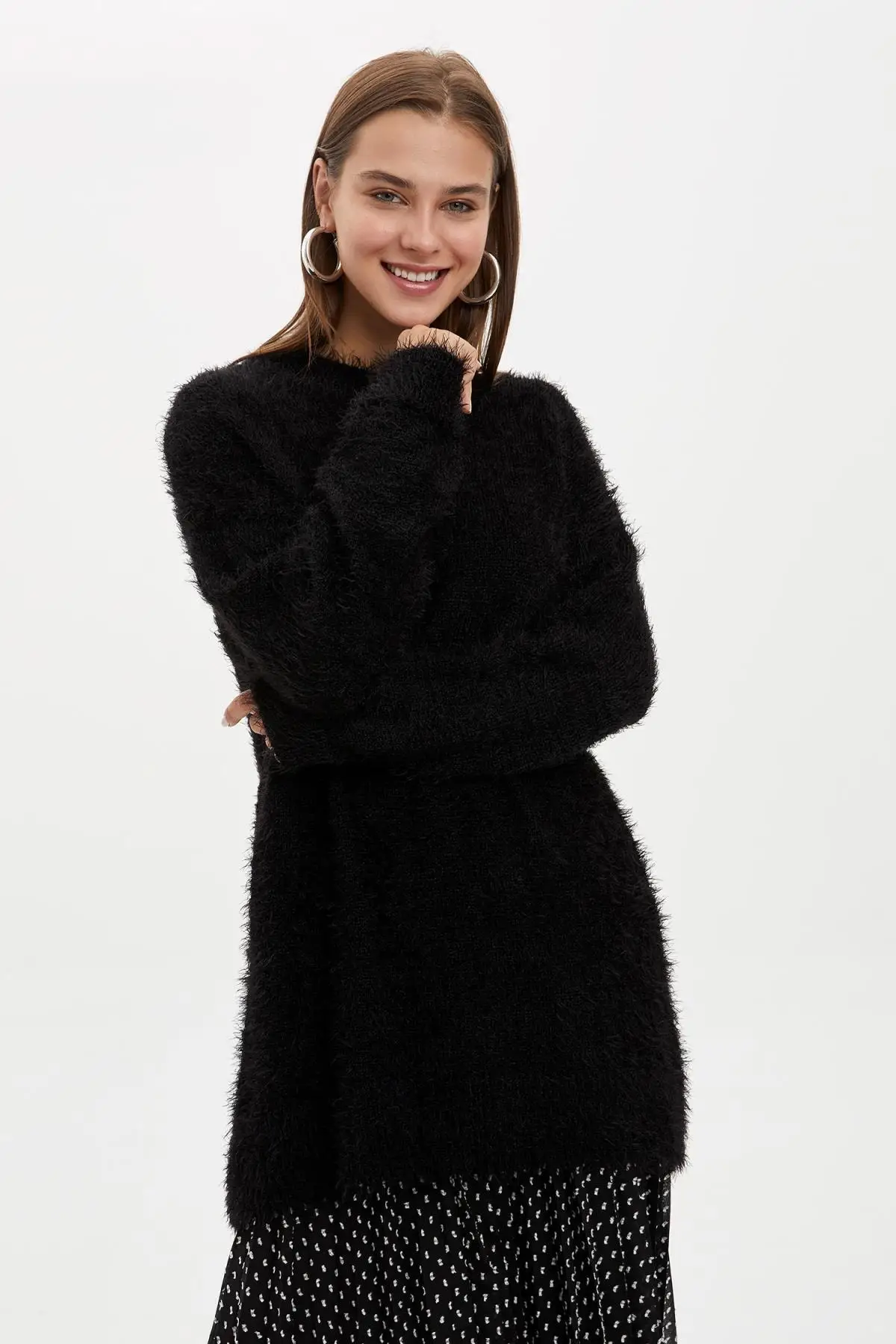 

Women's Clothing Plush Sweater Warm Suit Hijab Clothing Islamic Clothing 2021 Fashion Sports Stylish Use