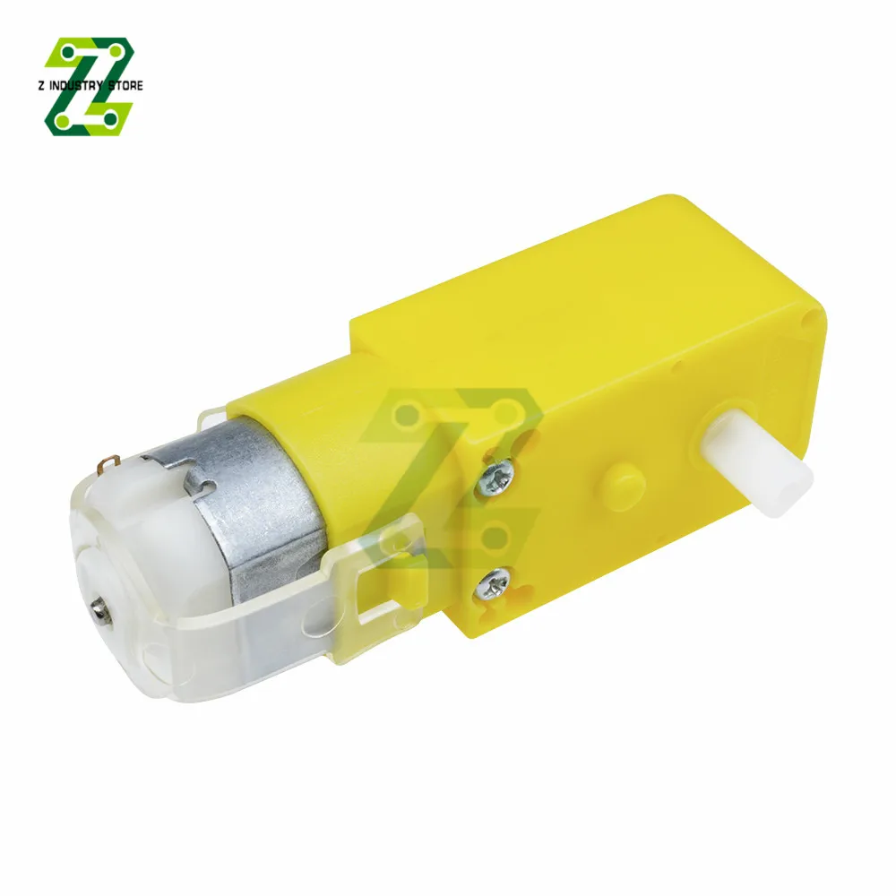 

Double Shaft DC Gear Motor DC 3V-12V Dual Shaft 125 RPM DC Motor Electric Motor For Arduino Robot Smart Car Toys DIY Model