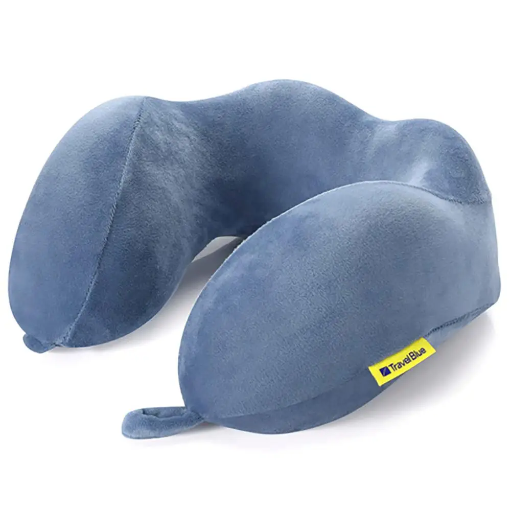 Подушка для путешествий с эффектом памяти Travel Blue Tranquility Pillow увеличенного размера