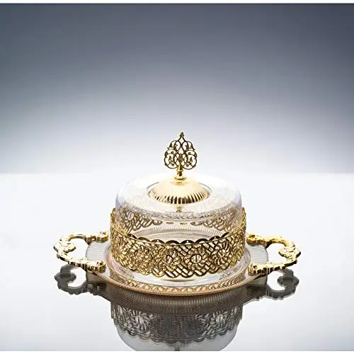 

Emsan Luxury Cake лучи золота 22 см-Материал крышки: акрил