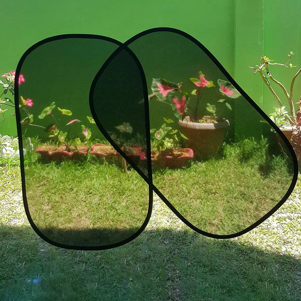 

2 Pcs Car Window Shade 50*30cm Cling Kids Sun Shade For Car Window Side-Sun Glare And UV Rays Protection For Children