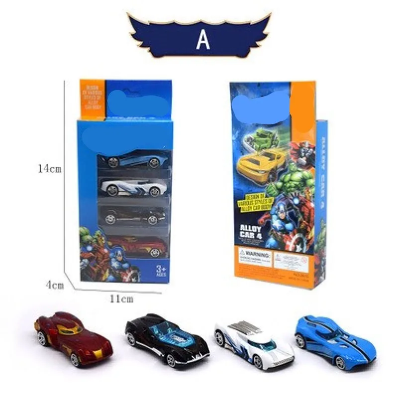 1∶64 Hot Wheels с тем же параграфом 4 комплекта мини гоночная модель игрушечного сплава
