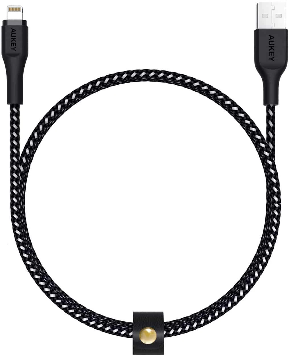 Кабель для iPod iPhone iPad Aukey CB-AL1 USB to Lightning 1.2m (Black) | Электроника