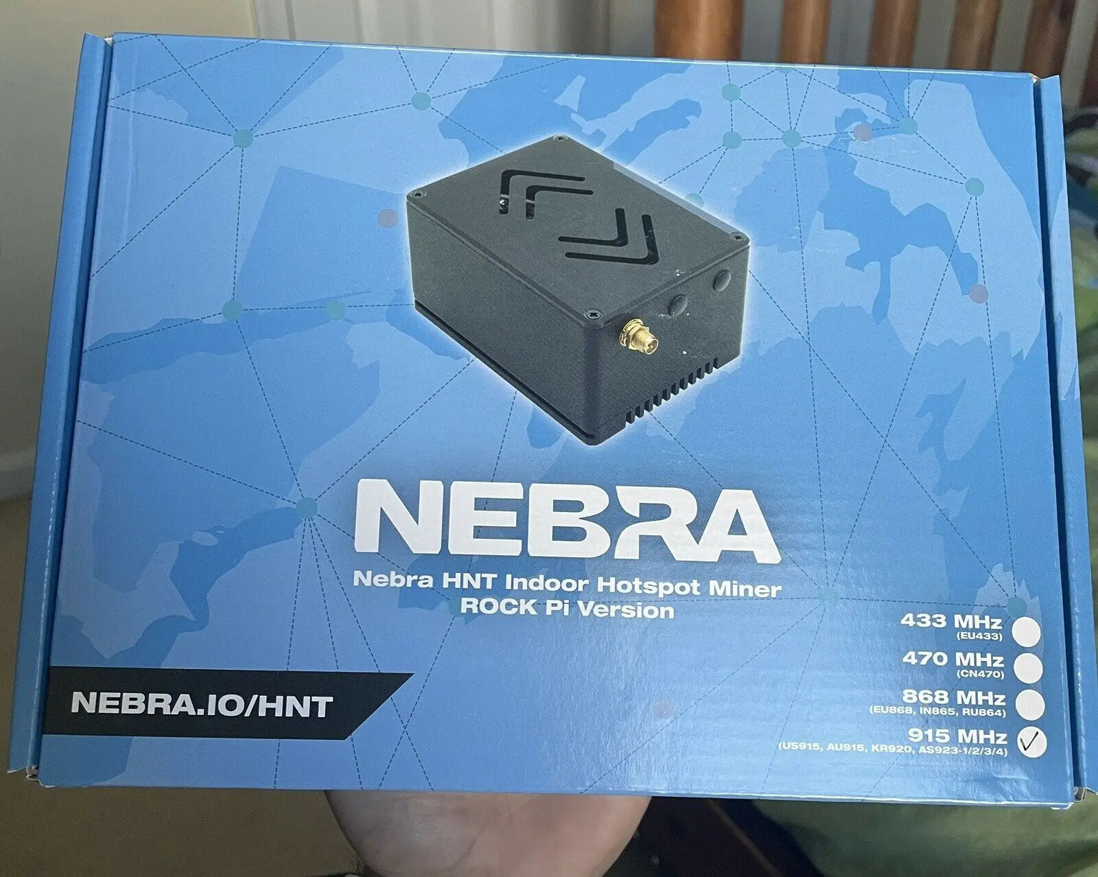 

Новинка в наличии, готовая к отправке! Nebra уличная HNT гелиевая Майнер США 915 МГц точка доступа