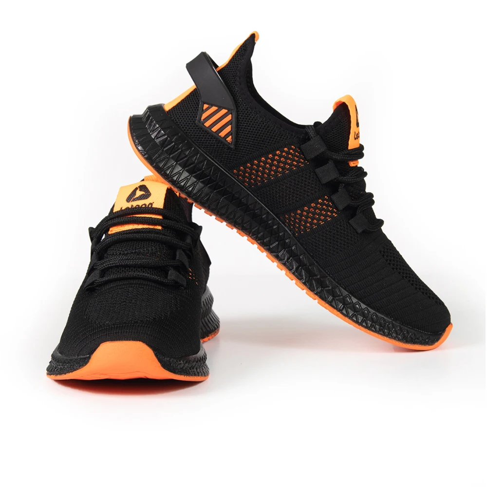 Мужская и женская обувь кроссовки унисекс повседневные тканевые черные