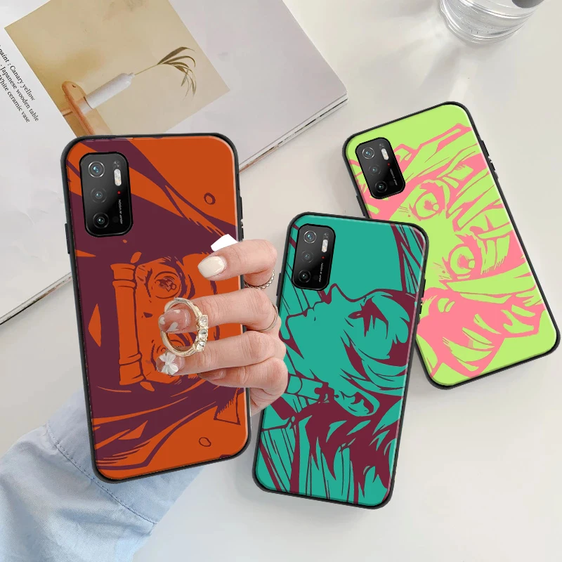

Cartoon Japan Anime Demon Slayer Phone Case For Xiaomi POCO F3 GT X3 Pro X3 GT M3 M3 Pro X3 X3 NFC Kimetsu No Yaiba Cover
