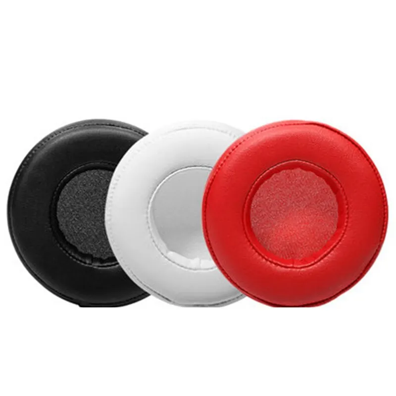 

A Pair Replacement Ear Pads Earpads Cushions Cover for Monster Beats By Dr Dre PRO / DETOX Headphone Headset 90mm