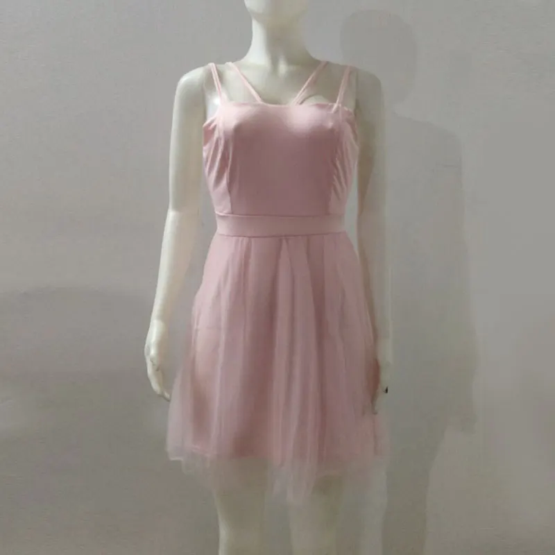 Женское Тюлевое платье пачка Вечернее бальное на бретельках с высокой