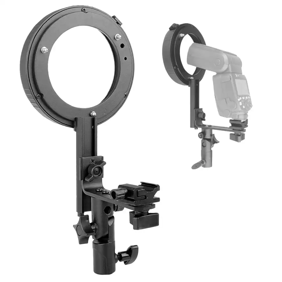 Крепление насадок для вспышки NiceFoto E Speedlite bracket|Аксессуары вспышек| |