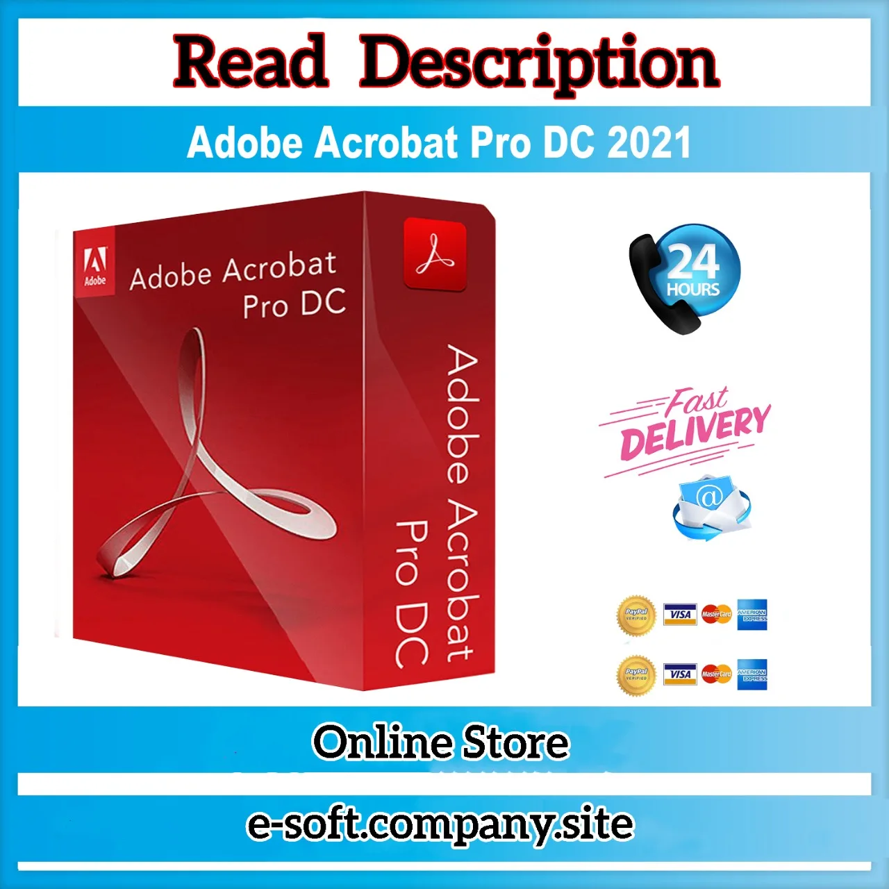 

{Adobe Acrobat PRO DC 2020 Lifetime License}