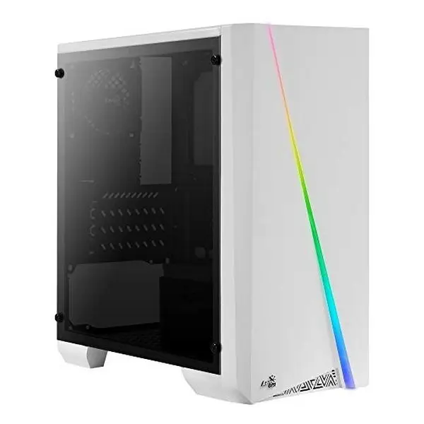 ATX Mini-tower Box Case Aerocool CYLONMINIW RGB светодиодный Белый | Компьютеры и офис