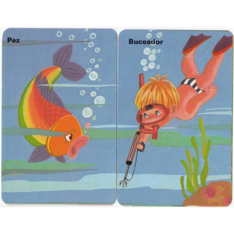 Фурнье Детская колода пары мира с 1972 года классическая настольная игра игральные