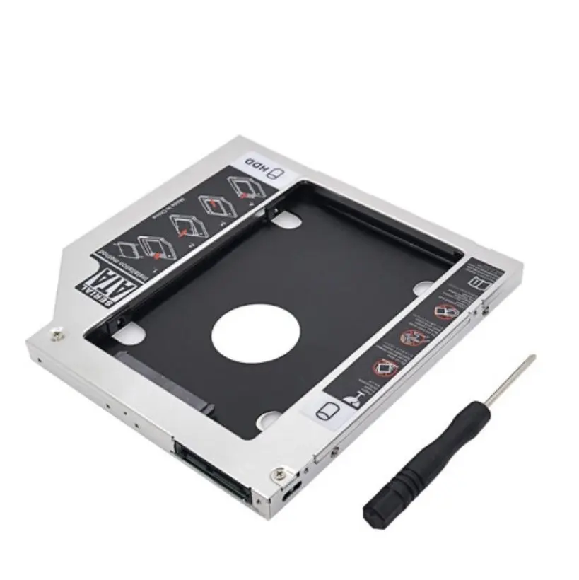 Адаптер устройств 2.5&quot(SSD HDD) в отсек привода ноутбука салазки Optibay HDD Caddy |