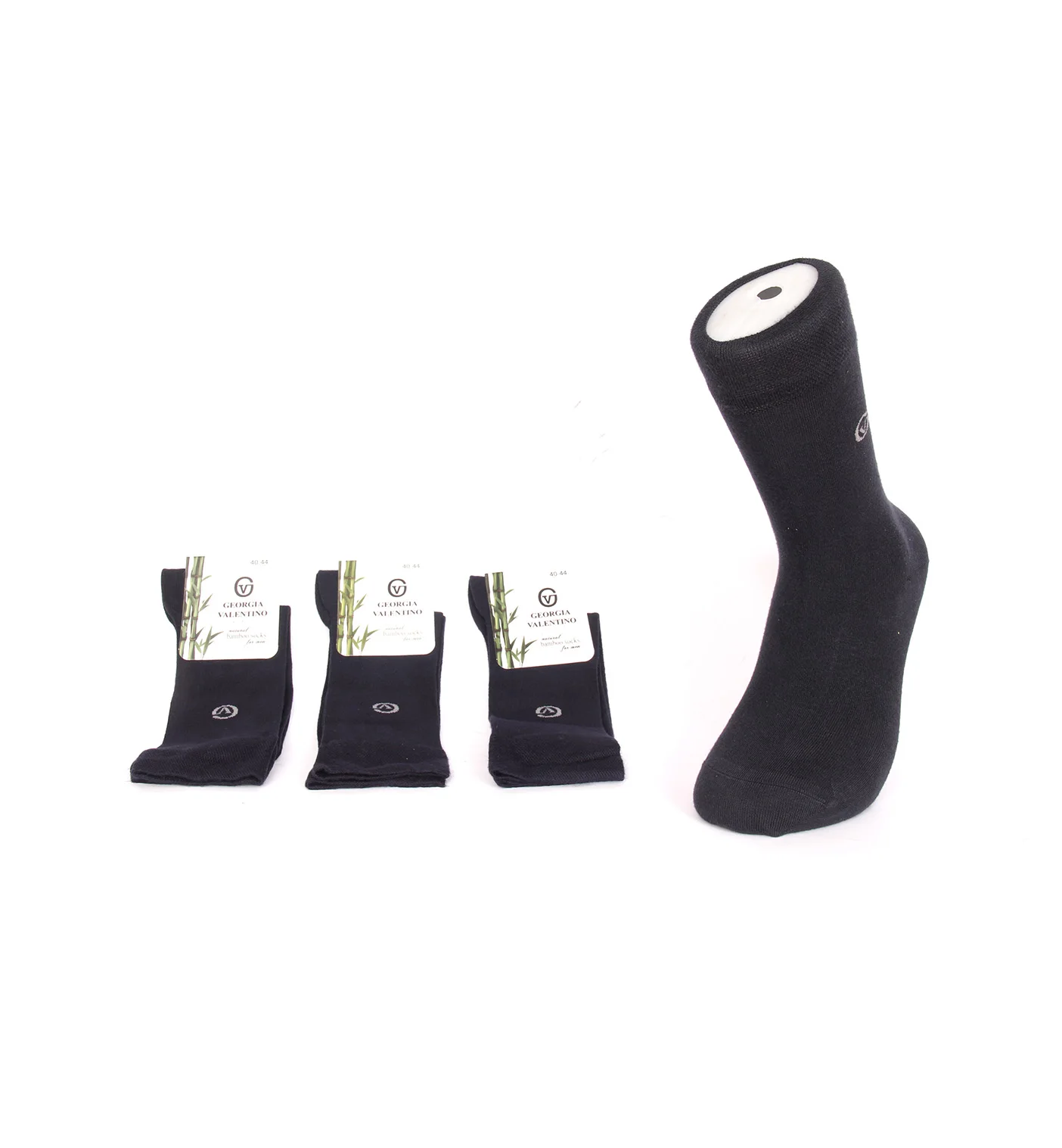 

Dark Blue Bambo Socks for Men (5 Pairs), Soft Smooth, Absorbent, Anti Odour, Anti Bacterial, Antiallergic, Organic Eco Friendly
