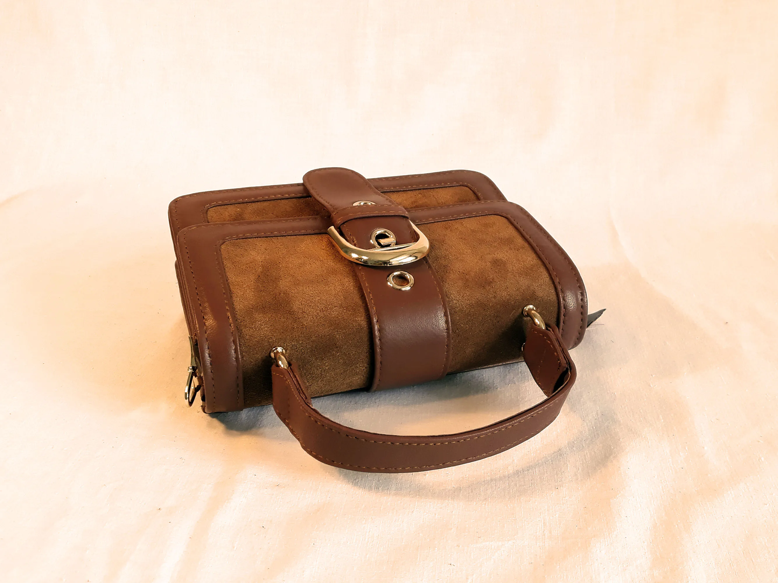 Повседневная Сумка-тоут из натуральной кожи ягненка |