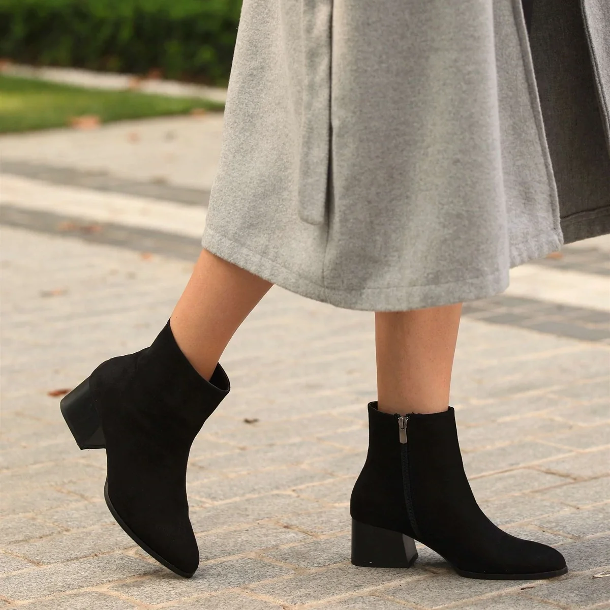 

Ботильоны Mio Gusto женские замшевые, теплые зимние полусапожки, бежевого цвета, цвет коричневый , Женские ботинки, сапоги женские зимние, ботин...