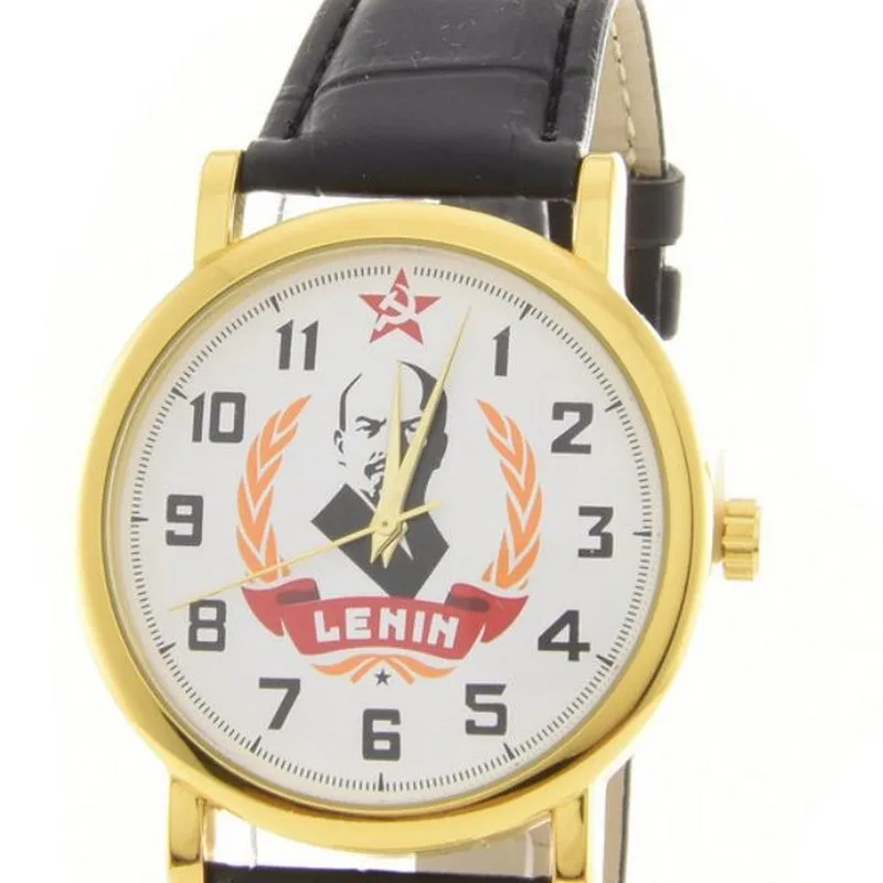 Часы мужские российские Михаил Москвин Mikhail Moskvin 1090A2L12 кварцевые Ленин - купить по