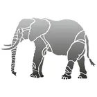 Трафарет многоразовый для декора 