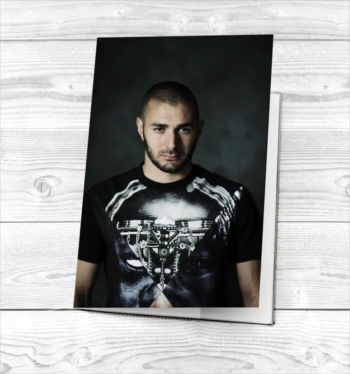 Обложка Бензема Карим Benzema Karim на паспорт №6 | Багаж и сумки