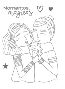 Испанская зимняя фотоальбом для скрапбукинга из прозрачной силиконовой резины