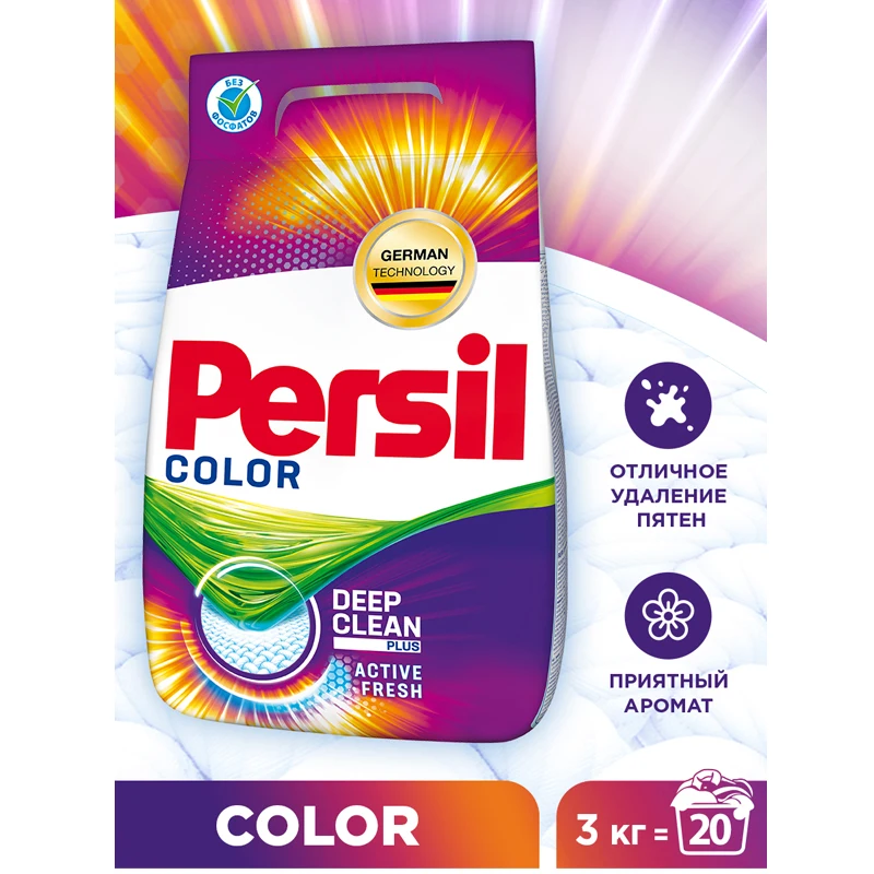 Powder machine wash Persil color 3 kg | Дом и сад