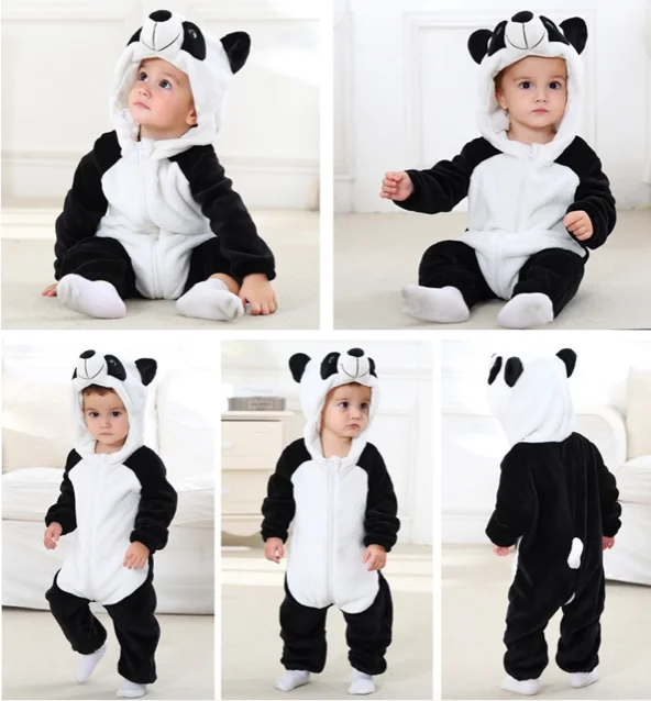 Флис 3D кигуруми унисекс разные животные теплый пижамный комплект для сна |
