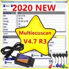 2021 горячая Распродажа MultiEcuScan V4.7 R3 зарегистрированный неограниченный мультиэбу сканер для Fiat может работать с ELM327