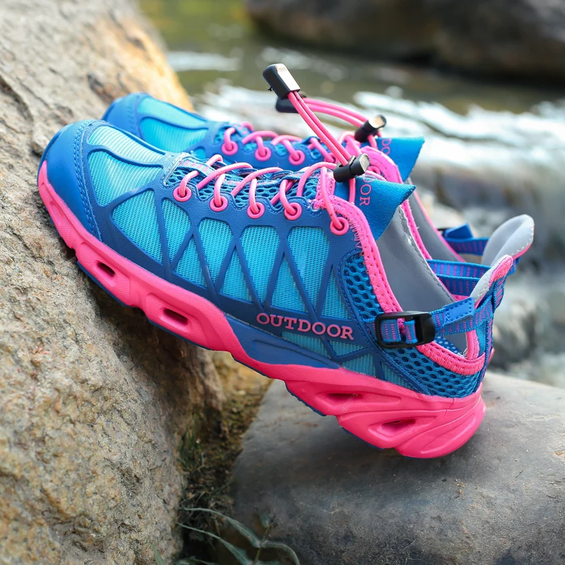 

Outdoor Women Hiking Shoes zapatos mujer Waterproof Mountain Trekking Shoes Women Sneakers Hunting Tactical Shoes Wading shoes