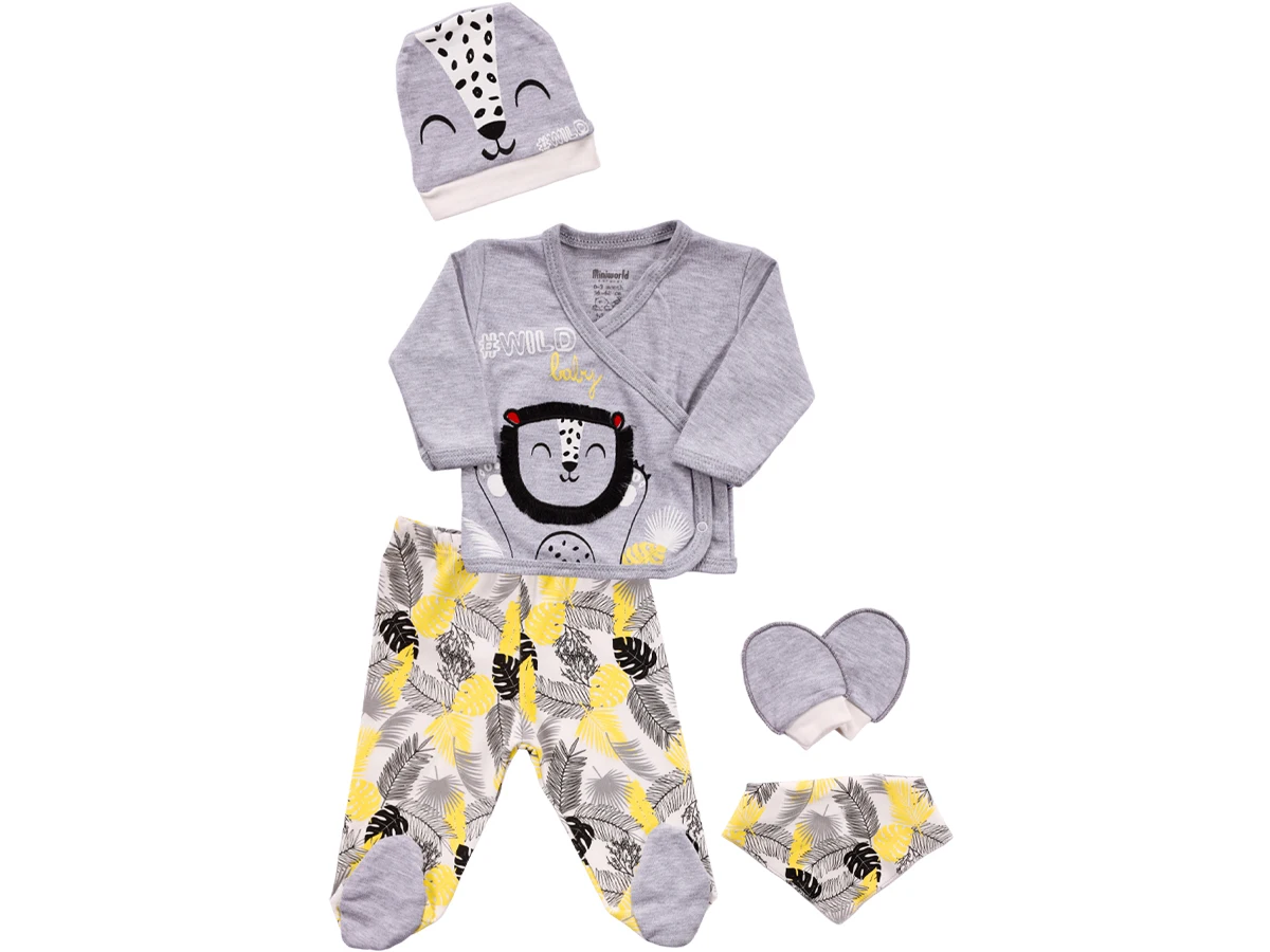 

5 pcs Baby Clothes 0-3 m Spring Summer Newborn Clothing Gift Set Cotton Girls Boys Baby Clothes Baby outfit Cotton
