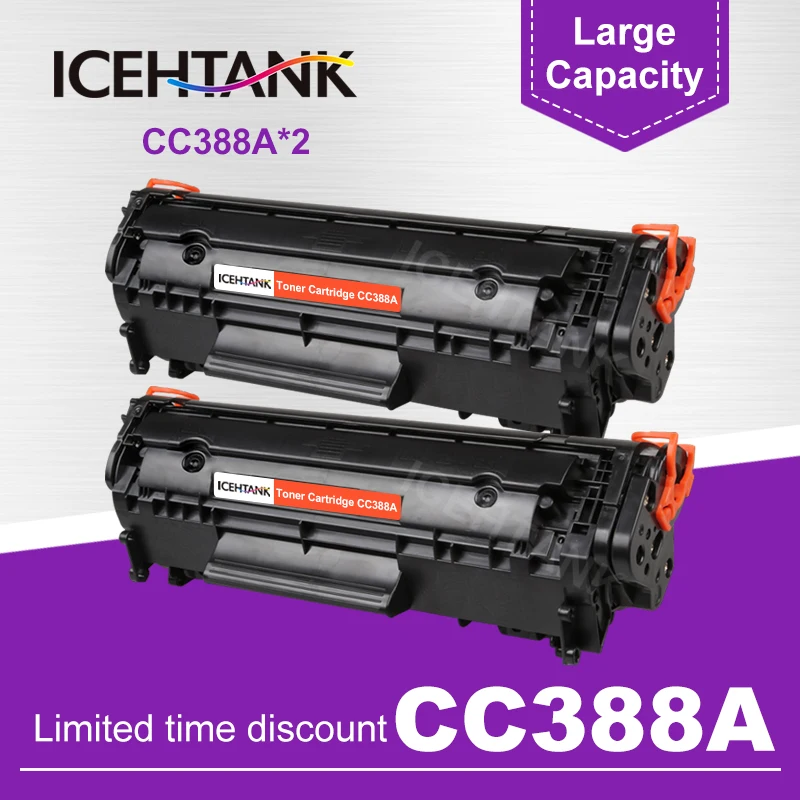 2 шт. картриджи для принтера HP LaserJet P1007 P1008 P1106 P1108 Pro M1136 M1213n|Картриджи с тонером| |
