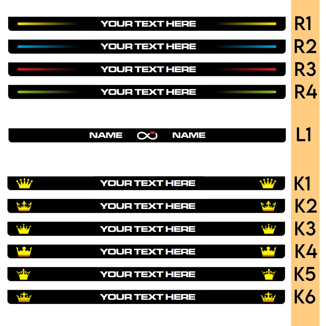 Пользовательская рамка номерного знака автомобильные аксессуары держатель для