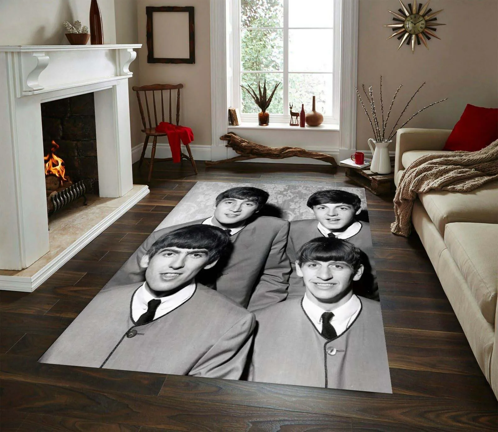 Beatles Rug, Modern Rug, Legends Carpet, Living Room Rug, Home Decor Carpets, Decor For Boy Room, Trends Rug