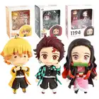 Экшн-фигурка Demon Slayer, камадо танджиро 1193, незуко 1194, Agatsuma Zenitsu 1334, ПВХ, Коллекционная модель для детей