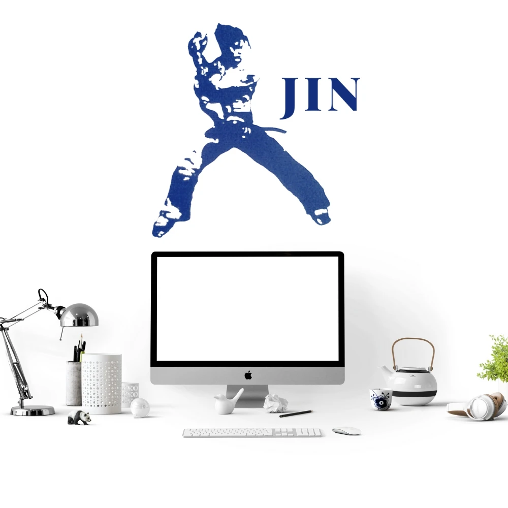 

Teen Guy Fighting Stance Wall Sticker Decal Game Sticker Gamer Home Playroom Wall Art Decoration A00517
