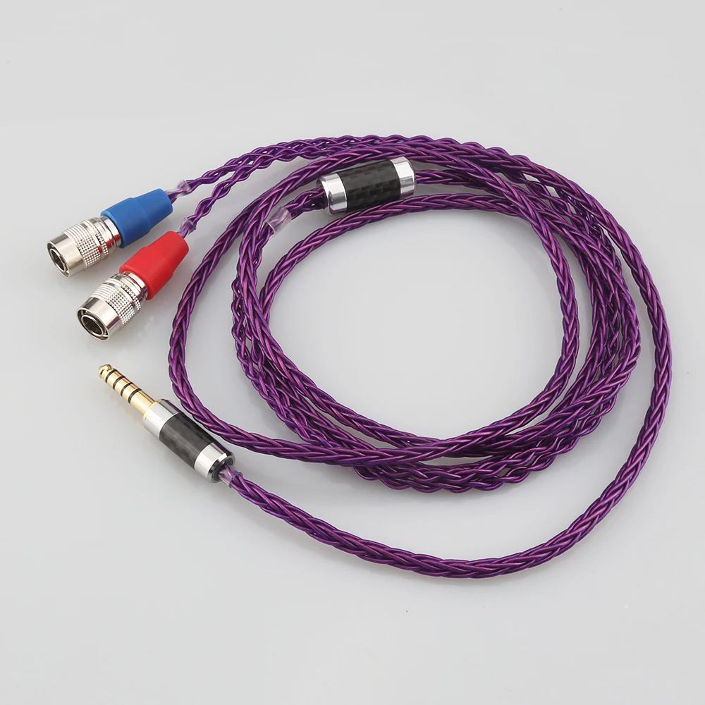 Высококачественные 2 5/3 5/4 4/4pin XLR сбалансированные посеребренные наушники