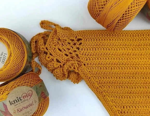 Супла Сумка Пряжа Leylak Knit Me Цвет нитки 90 Вязание крючком Мотки Ремесло Мулине