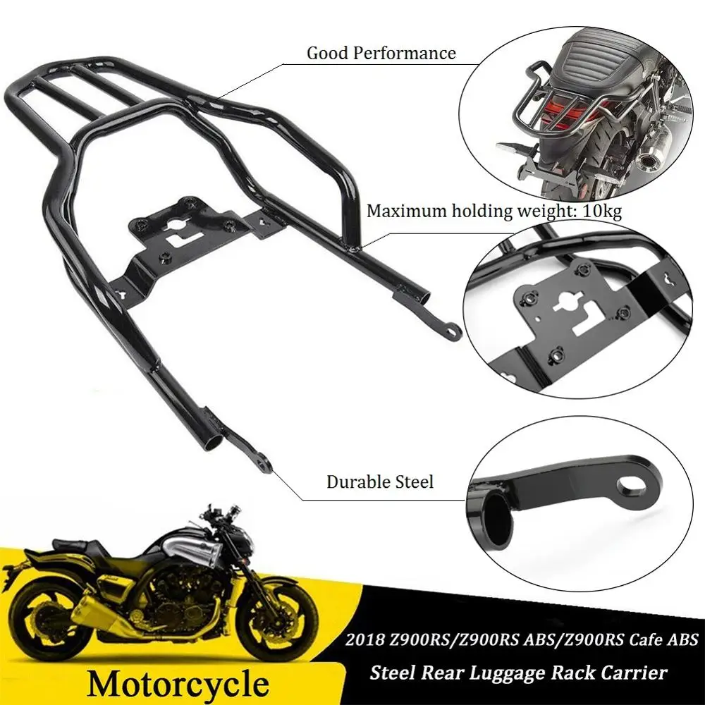Задняя багажная полка для 2018 2019 Kawasaki Z900RS ABS Cafe Top Carrier Case крепление сиденья