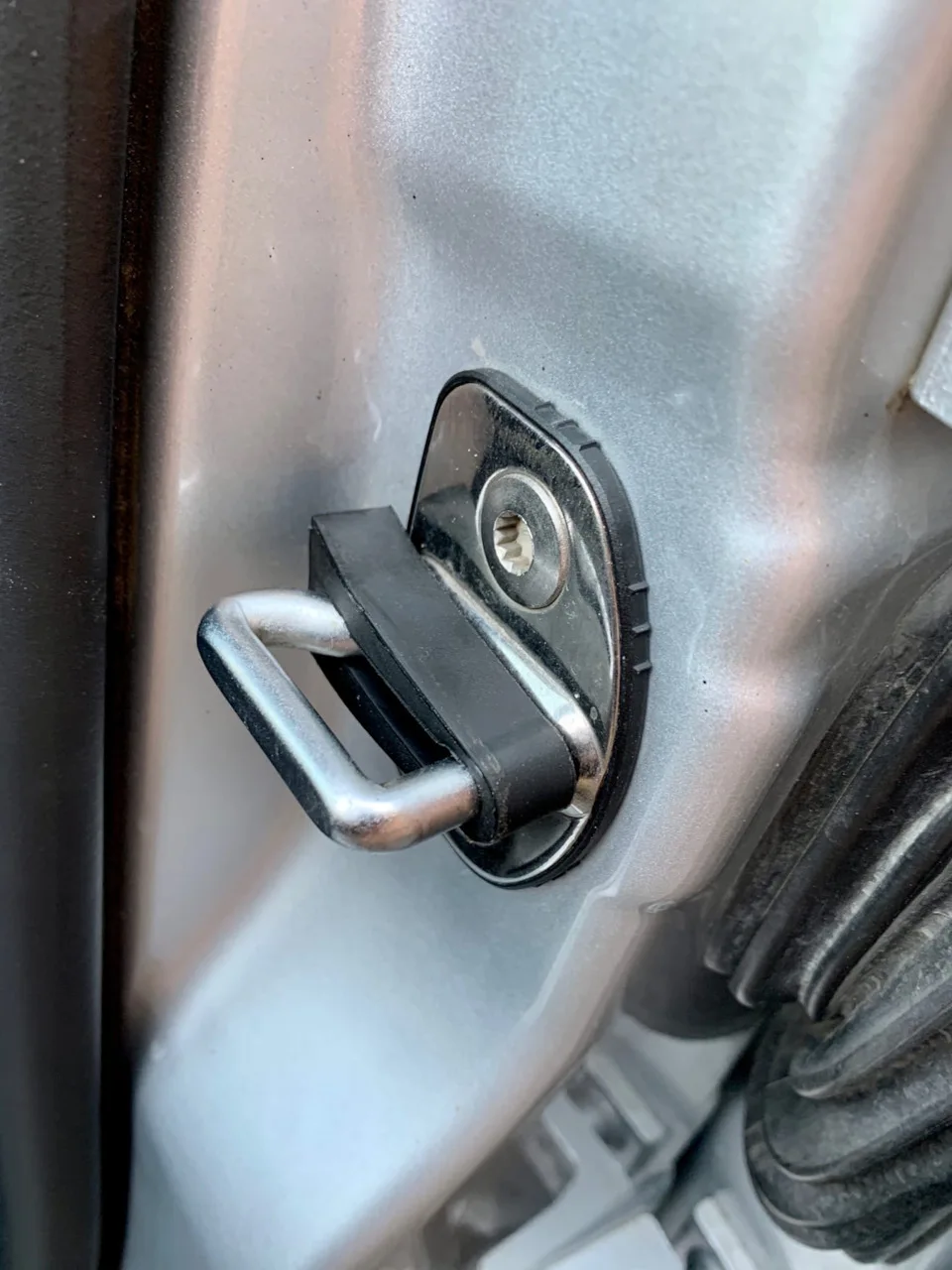 Демпферы замков дверей Skoda Kodiaq (шумоизоляция дверных шумоизоляция буфер дверей)