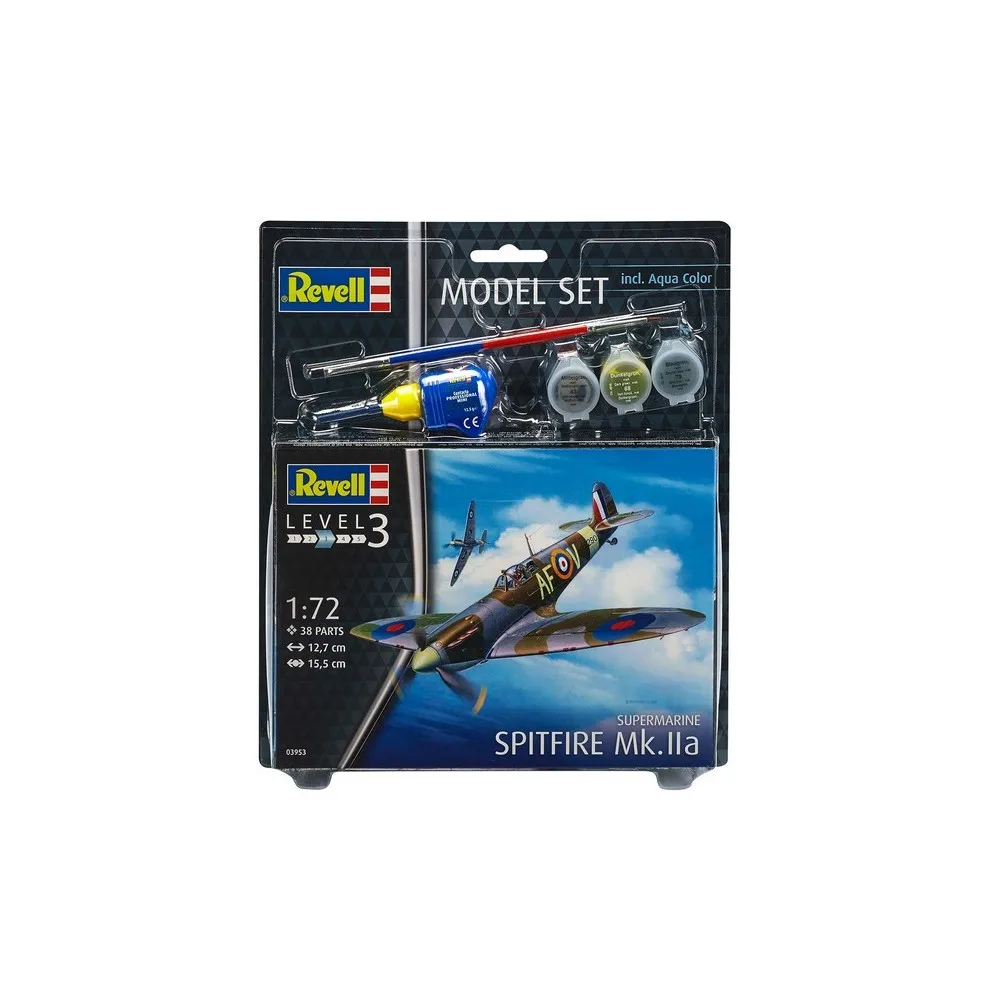 Подарочный набор с моделью самолета Spitfire Mk. IIa 1:72 63953 |