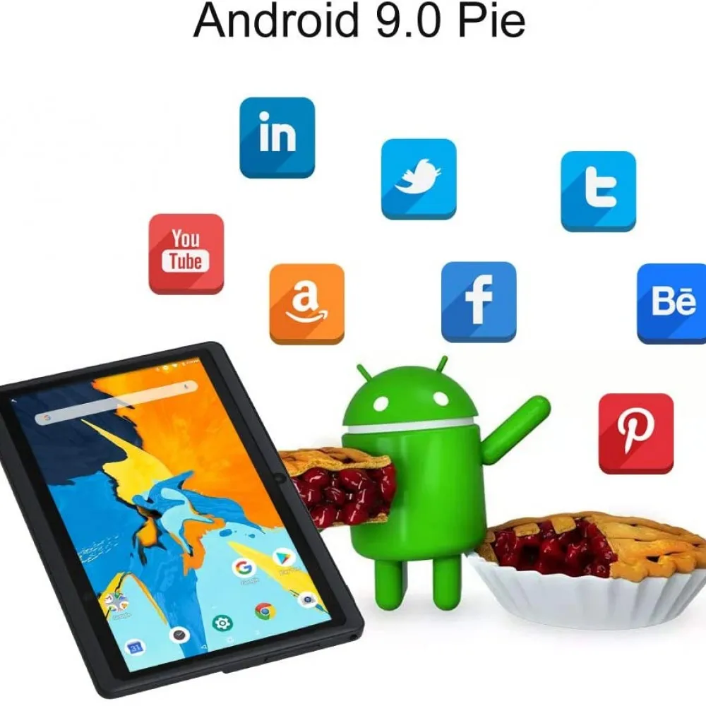 Планшет Dragon Touch Y88X Pro 2 + 16 ГБ экран 7 дюймов Android 9 0 1 5 ГГц | Компьютеры и офис