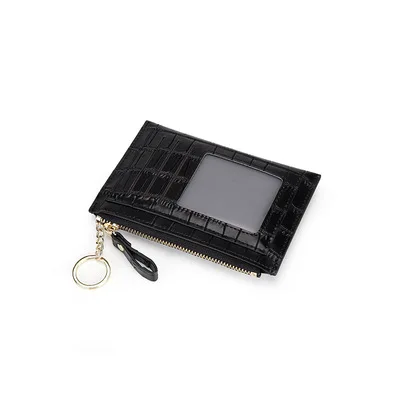 

New Fashion Women Wallet Genuine Leather Lady Wallets Female Hasp Double Zipper Design Coin Purse ID Card Holder Short Wallet